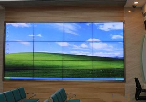 开远液晶拼接屏的另类用法。